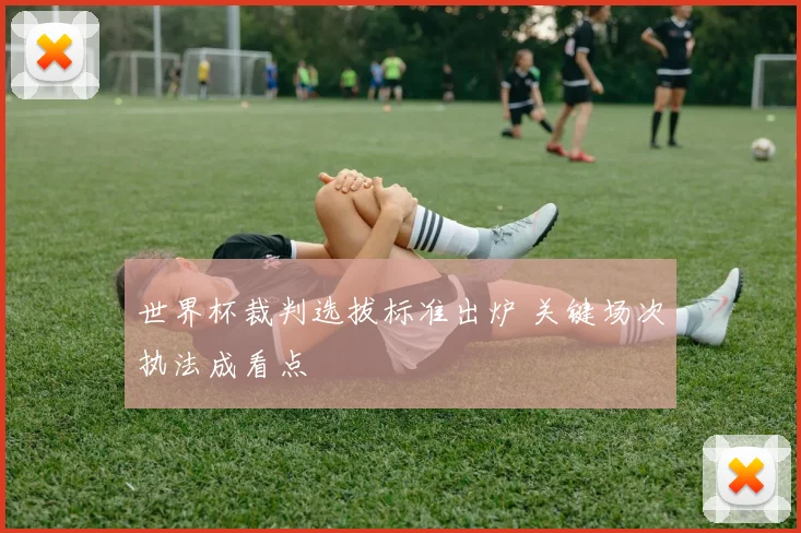世界杯裁判选拔标准出炉 关键场次执法成看点
